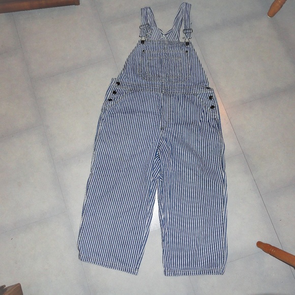 Haiks Pants - Vintage Haiks Railroad Stripe Capris Womens L